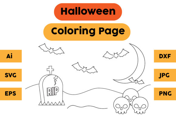 A Brand Designer's Review of Halloween Coloring Page 64 Graphics