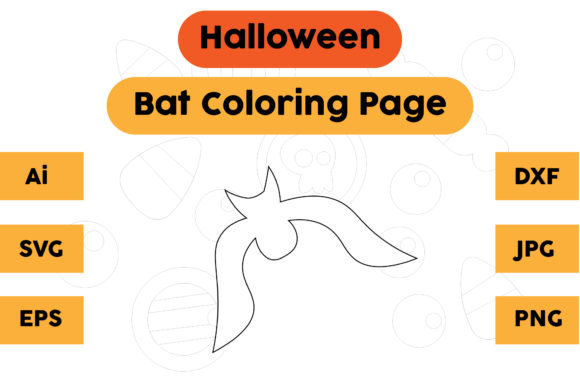 A Designer's Practical Review of the Halloween Bat Coloring Page Graphic