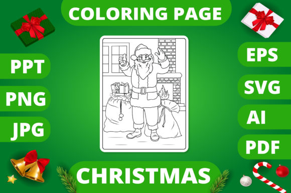 A Designer's Review of Christmas Coloring Page for Kids 5 V2