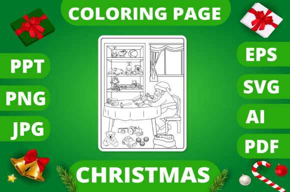 A Graphic Designer's Review of the Christmas Coloring Page Asset