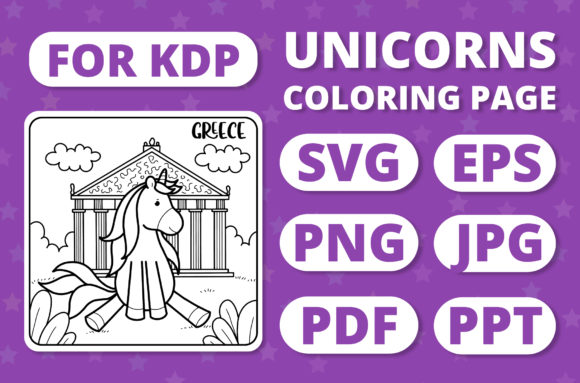 A Graphic Designer's Review of Traveling Unicorns Coloring Page 23