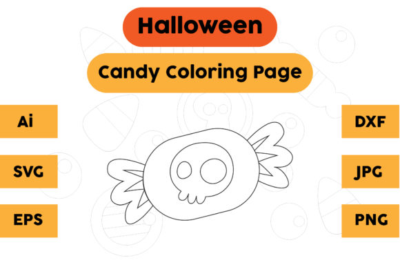 A Graphic Designer’s Review of Halloween Coloring Page Candy 16
