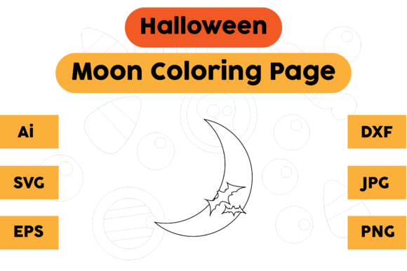 Crafting with a Playful Halloween Moon Graphic