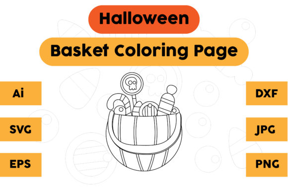 Evaluating a Halloween Kids Basket Graphic for Your Creative Business