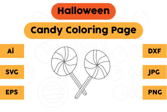 Halloween Candy: A Sweet Embroidery Design for Crafters