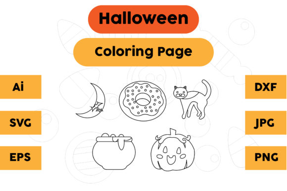 Halloween Coloring Page Graphics: A Brand Designer's Review