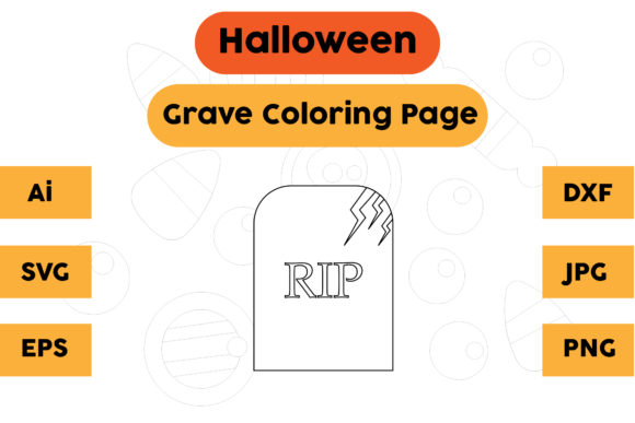 Halloween Coloring Page – Grave 12: A Graphic Designer’s Product Review