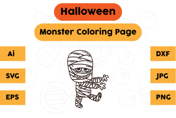 Halloween Coloring Page - Monster 10: A Designer’s Embroidery Review