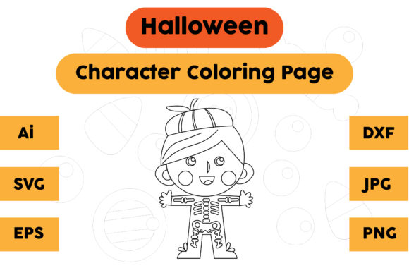 Perfect Halloween Kids Clipart for Crafts & Printables