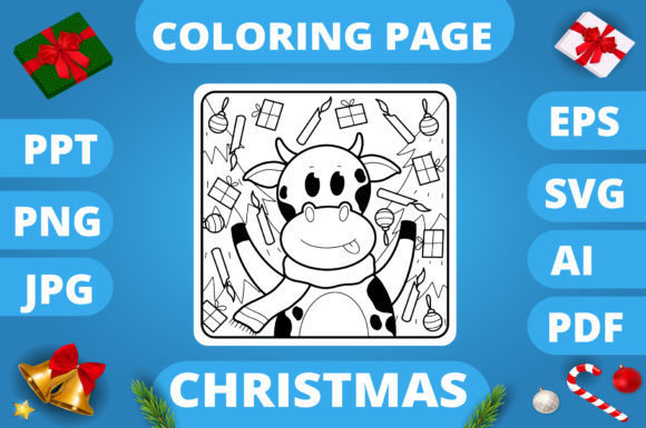 Reviewing the Christmas Coloring Page for Kids 13 V3 Graphics