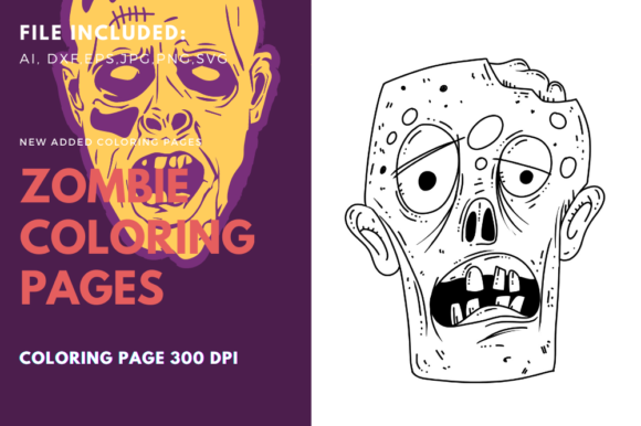 Zombie Face Graphics for Brand Personality & Packaging